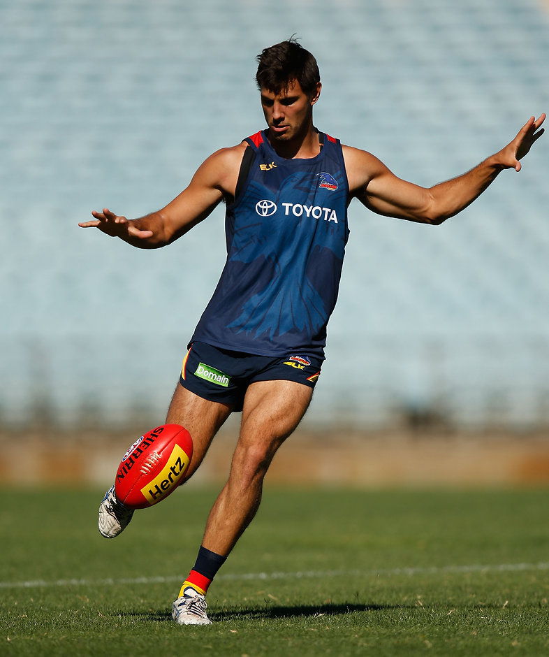 AFL 2016 Training - Adelaide Crows 090216 Troy Menzel has been told to earn his place in the Crows' best side - ${keywords}